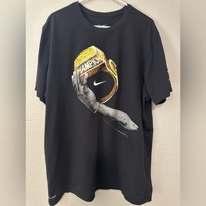 Nike Dri-Fit Lebron James NBA Finals Championship Ring T-Shirt The Nike Tee XXL